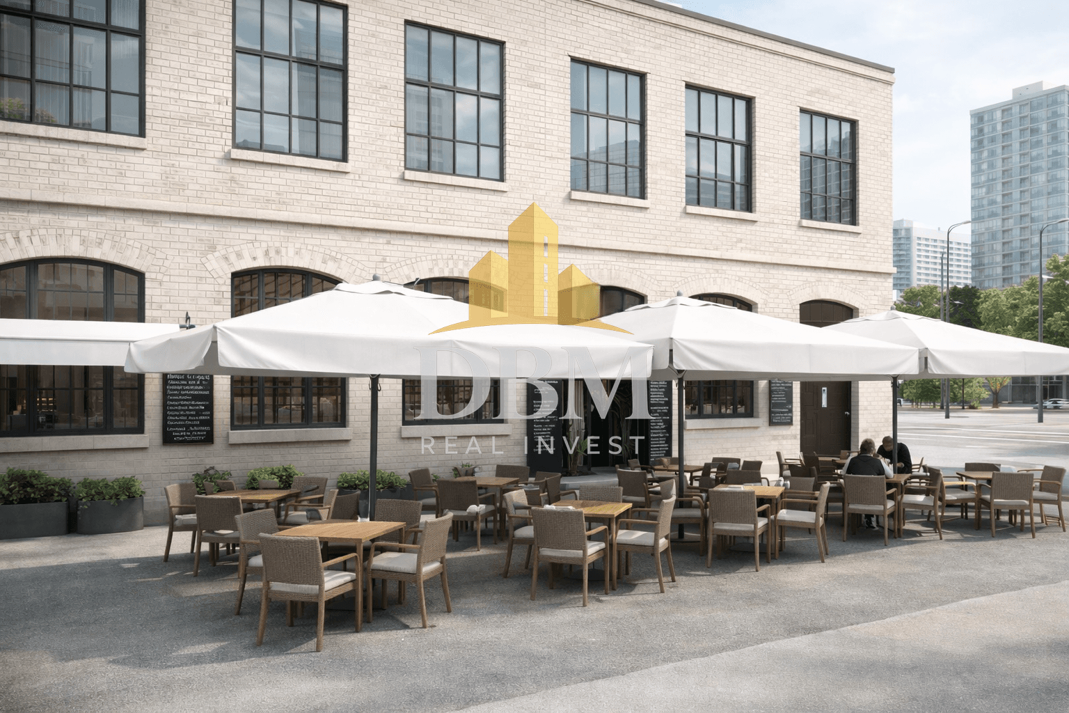 Bar, restaurante con 14 mesas de terraza en traspaso en El Poblenou